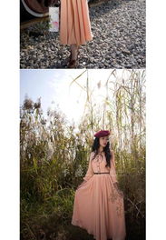 歲月的裙擺 如何用文藝創(chuàng)作演繹2014春季新款連衣裙的赫本韻味